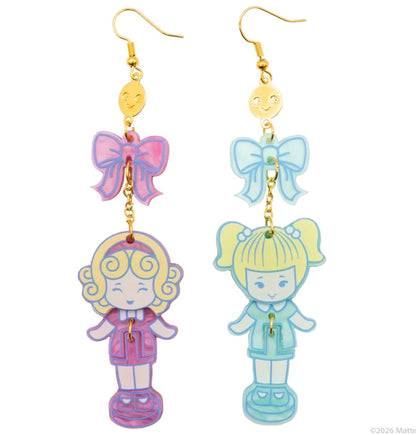 Aretes De Acrílico Polly Pocket ***Preorden***