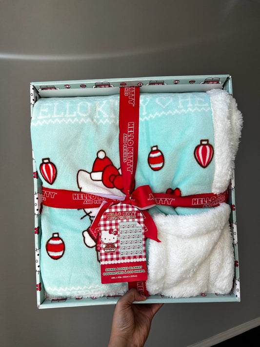 Blanket Hello Kitty Esferitas de Navidad