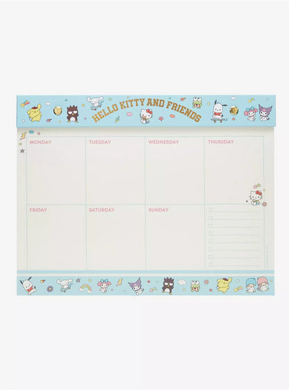 Planner de Escritorio Hello Kitty y Sus Amigos ***Preorden***