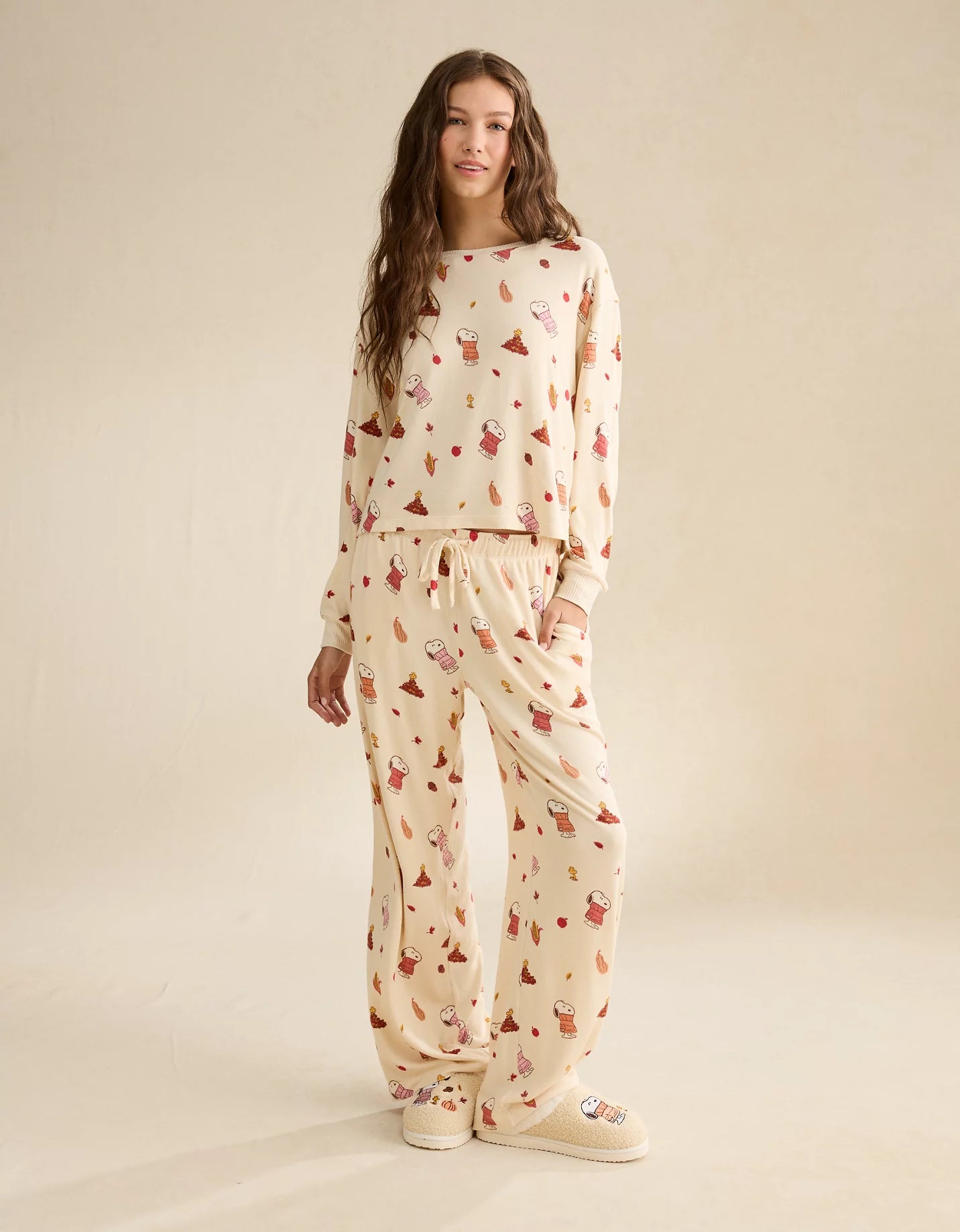 Pijama Snoopy Fall American Eagle ***Preorden***