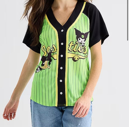 Jersey De Baseball Hello Kitty X Powerpuff Girls ***Preorden***