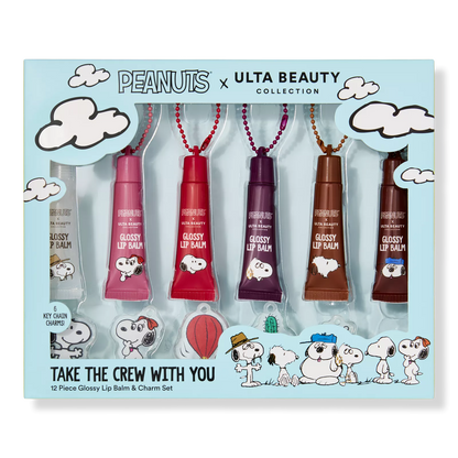 Set De Glossy Lip Balm Con Keychain Peanuts X Ulta Beauty ***Preorden***