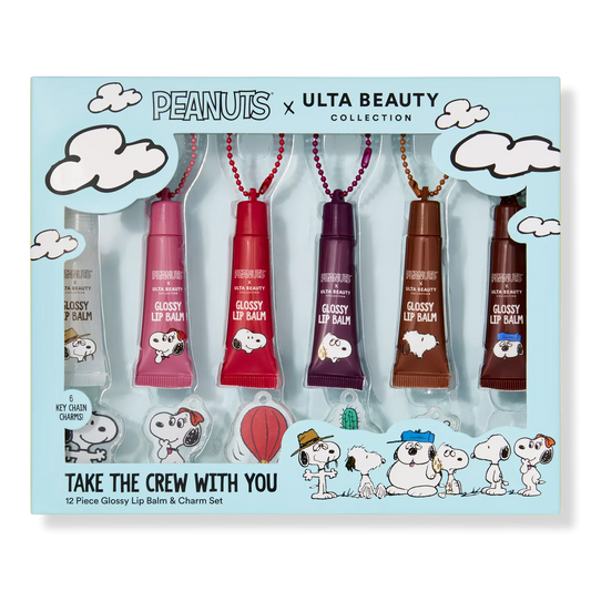 Set De Glossy Lip Balm Con Keychain Peanuts X Ulta Beauty ***Preorden***
