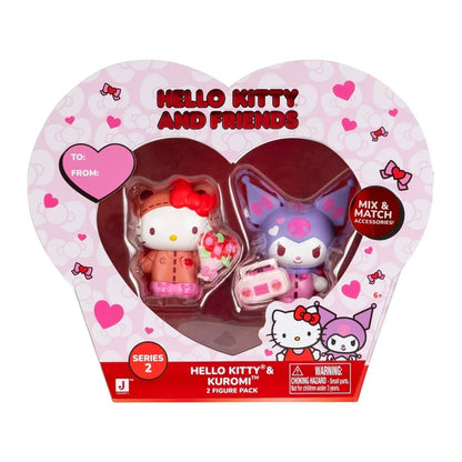 Figuritas Hello Kitty & Kuromi San Valentin ***Preorden***