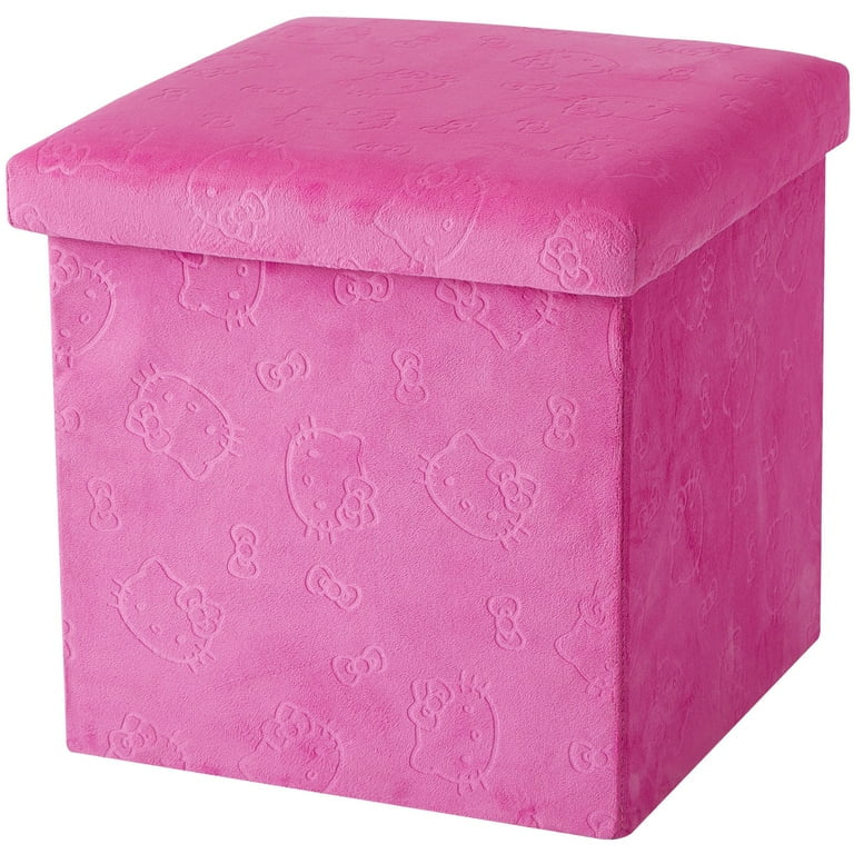 Cubo de Almacenamiento Hello Kitty Rosa ***Preorden***