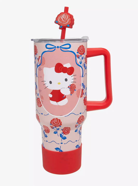 Tumbler Hello Kitty Rosas ***Preorden***