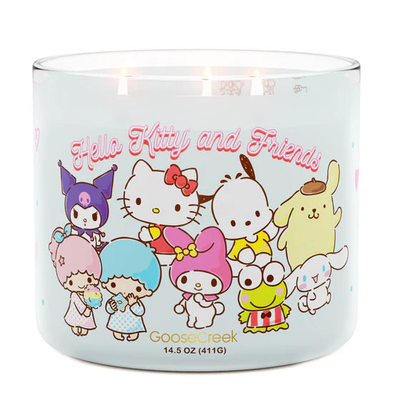 GooseCreek X Hello Kitty Y Sus Amigos Velas Aromáticas ***Preorden***
