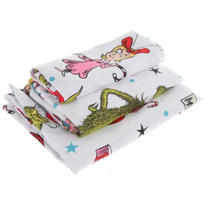 Juego de Sábanas Queen El Grinch ***Preorden***