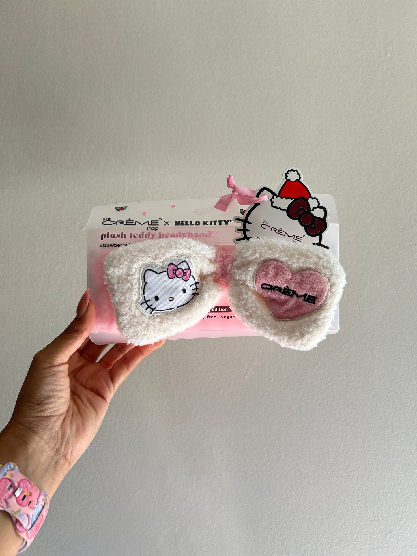 Banda Para Skincare Hello Kitty Plush