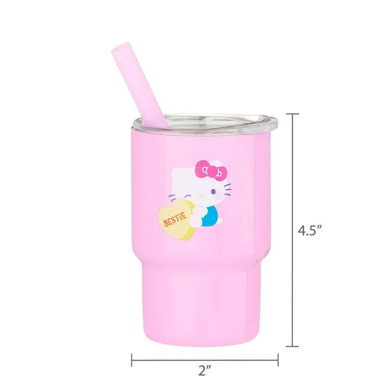 Mini Tumbler Hello Kitty Sweethearts Rosa ***Preorden***