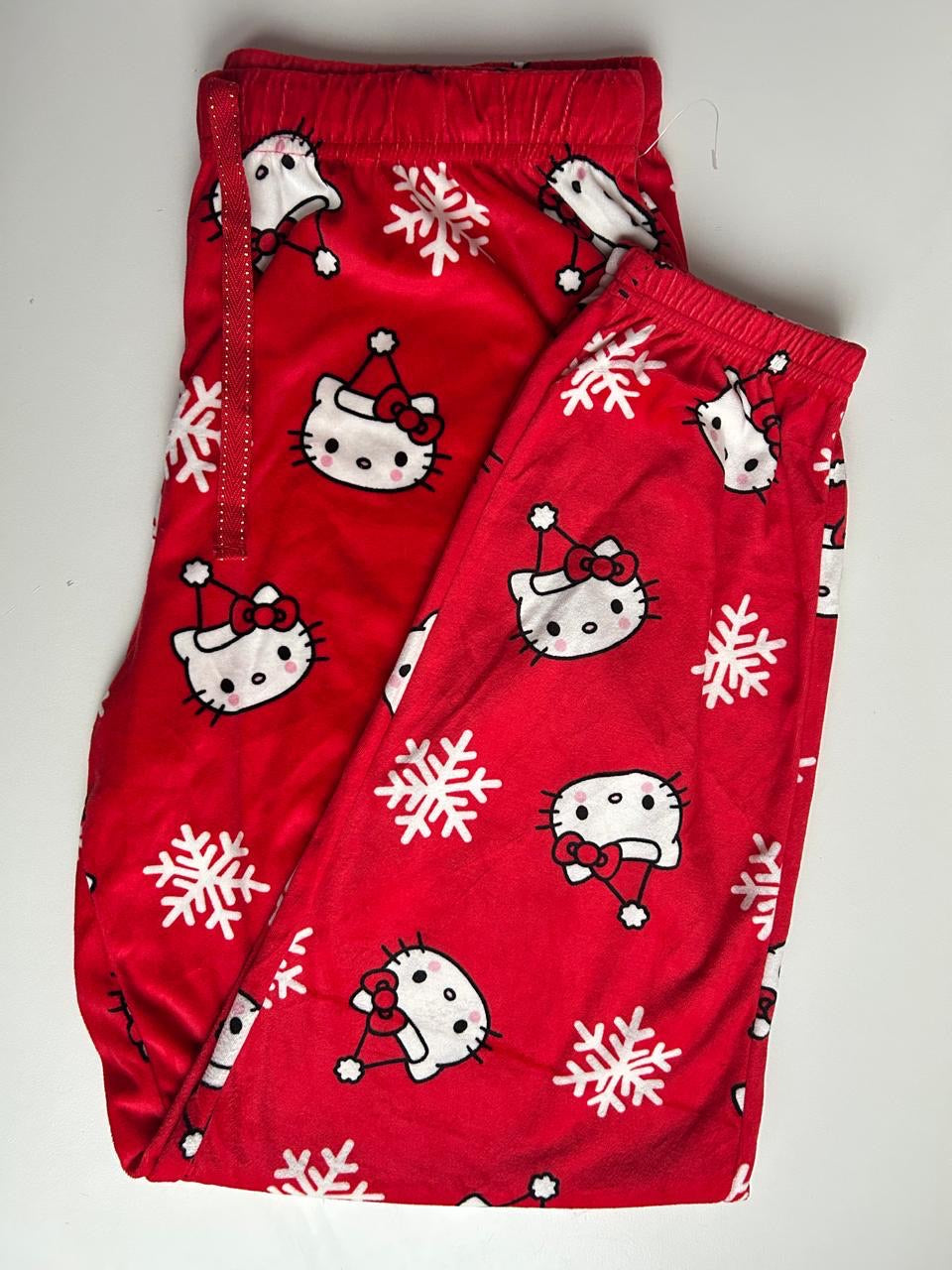Pj Pants Hello Kitty Navidad Rojo