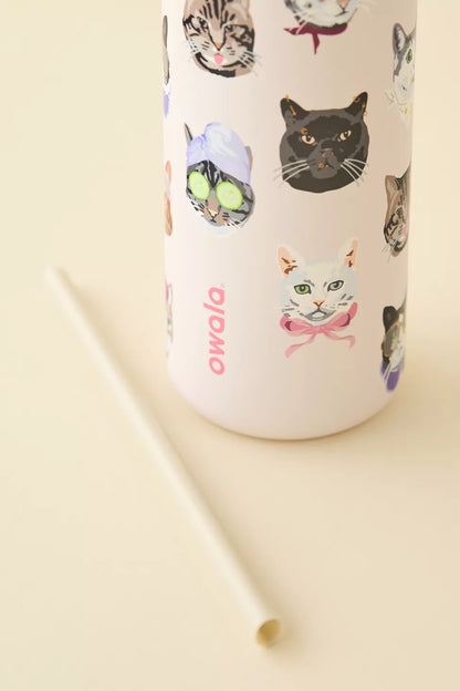 Owala Pink Cats 32 oz ***Preorden***