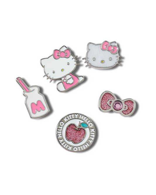 Jibbitz Charm Crocs Hello Kitty Metálicos ***Preorden***