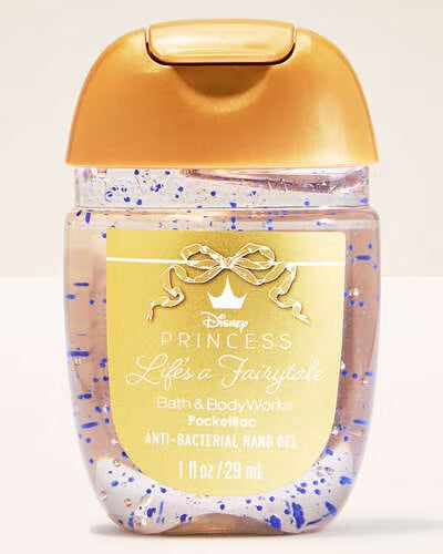 Gel Antibacterial Princesas Disney Bath & Body Works ***Preorden***