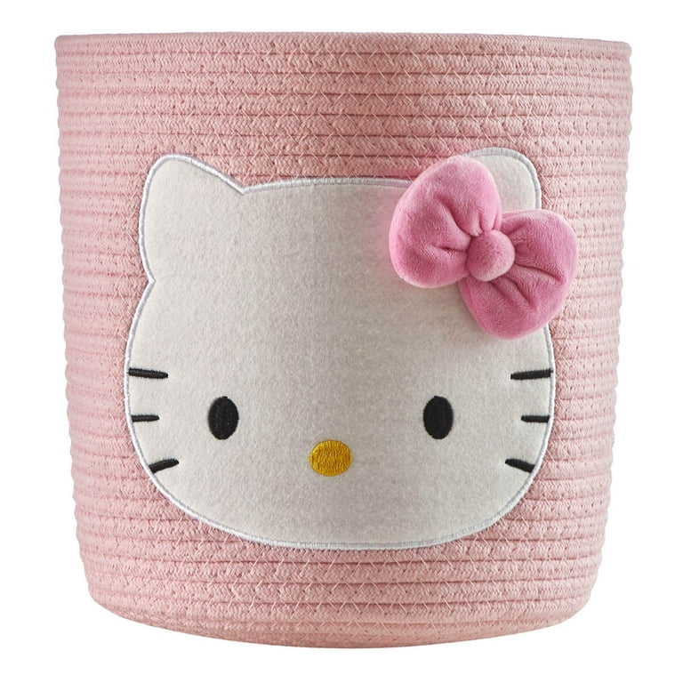 Contenedor De Tela Hello Kitty ***Preorden***
