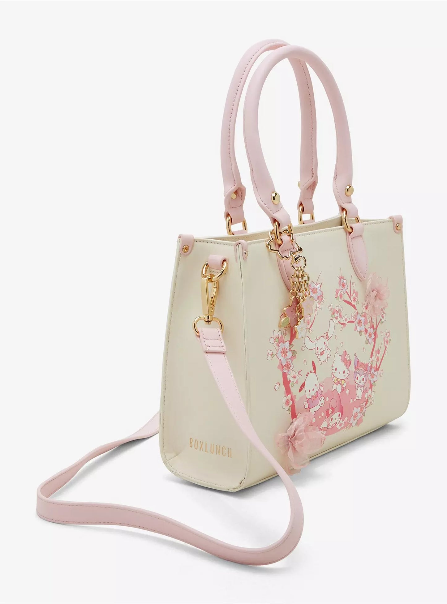 Crossbody Bag Hello Kitty y Sus Amigos Cherry Blossom ***Preorden***