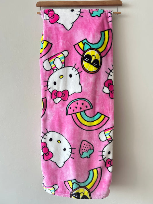 Blanket Hello Kitty Arcoiris (frutas)