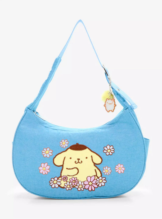 Her Universe Pompompurin Floral Shoulder Bag Pompompurin ***Preorden***