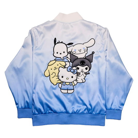 Color Dip Satin Jacket Sanrio ***Preorden***
