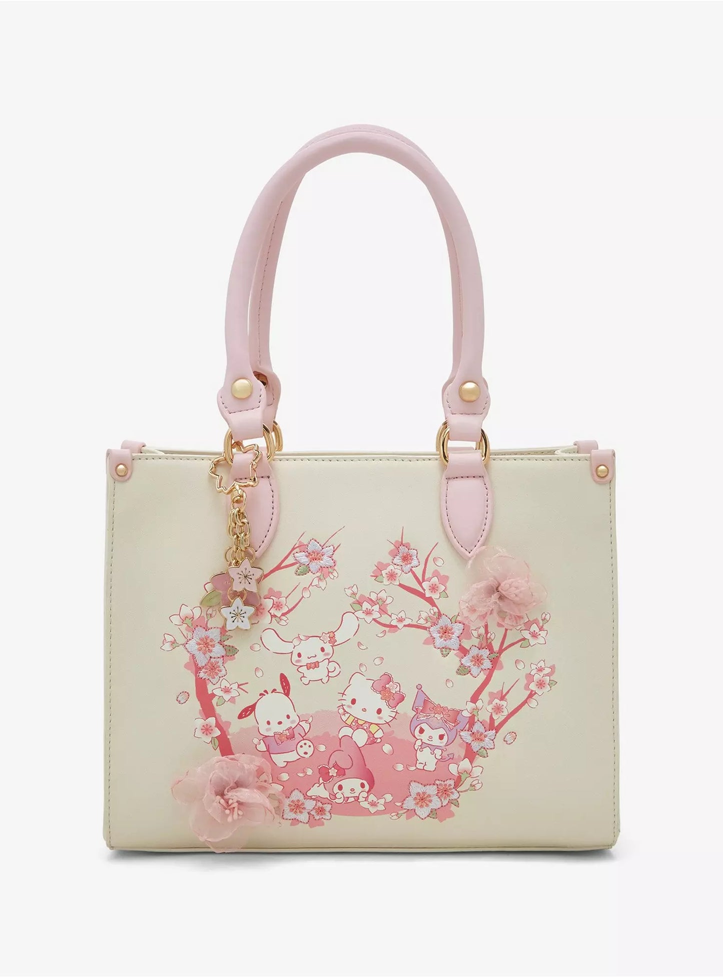 Crossbody Bag Hello Kitty y Sus Amigos Cherry Blossom ***Preorden***