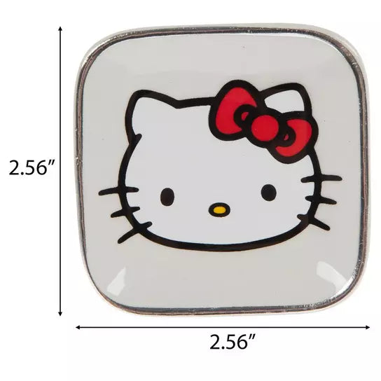 Plato decorativo Hello Kitty Moño Rojo ***Preorden***