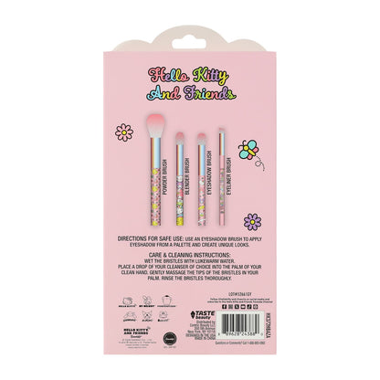 Set de Brochas Hello Kitty y Sus Amigos Flores ***Preorden***