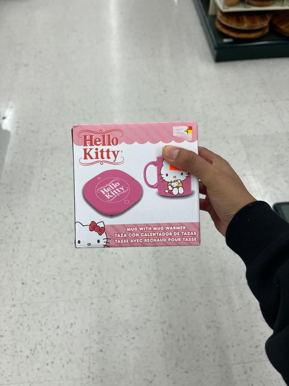 Taza Con Calentador Hello Kitty ***Preorden***
