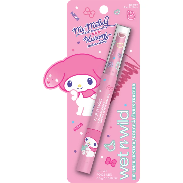 Delineador de Labios Wet N Wild Kuromi & My Melody