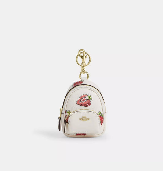 Mini Court Backpack Bag Charm Coach ***Preorden***
