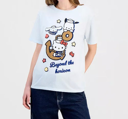 Playera Hello Kitty y Sus Amigos Marineros ***Preorden***