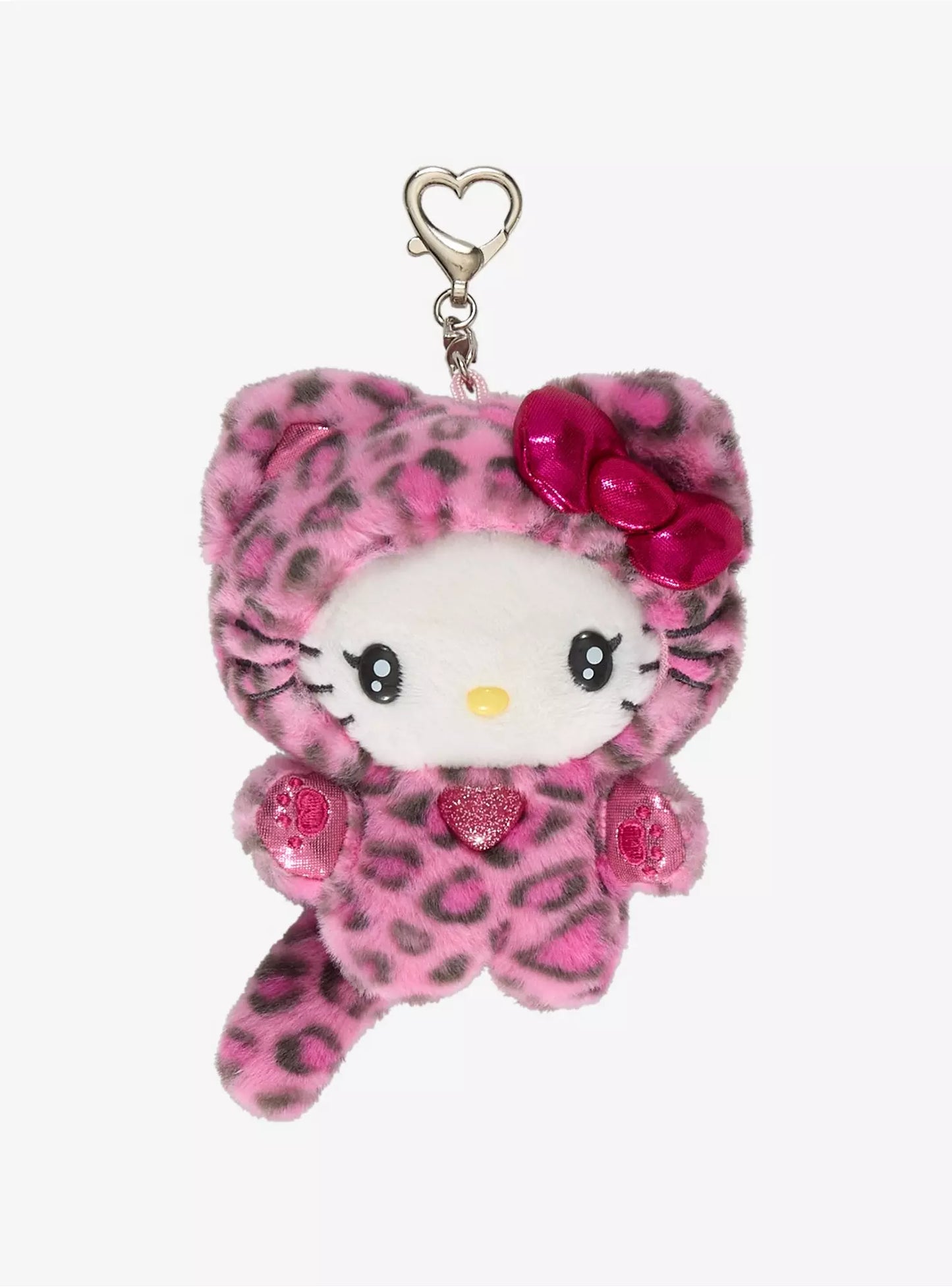 Bag Charm Hello Kitty Leoparda Rosa ***Preorden***
