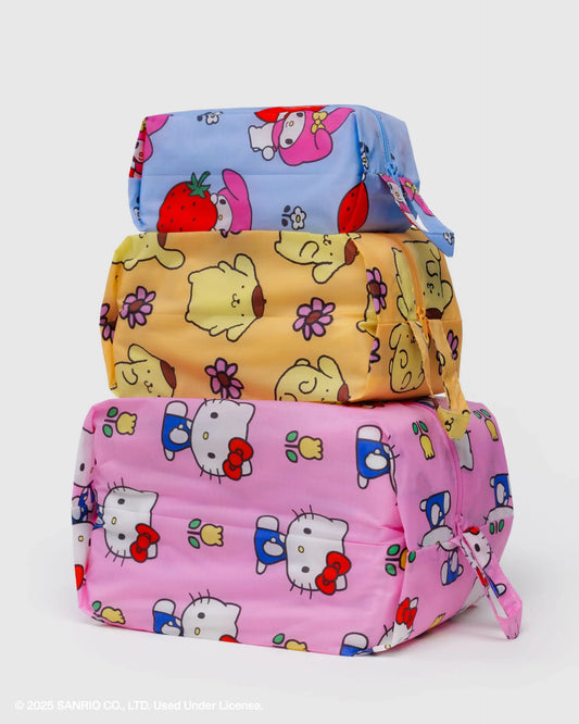 3D Zip Ser Hello Kitty And Driends Florals Baggu ***Preorden***