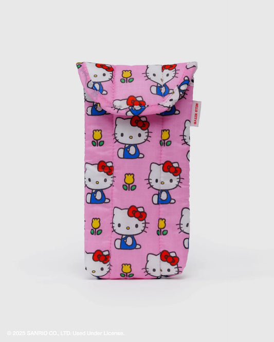 Puffy Glasses Sleeve Hello Kitty Pink Baggu ***Preorden***