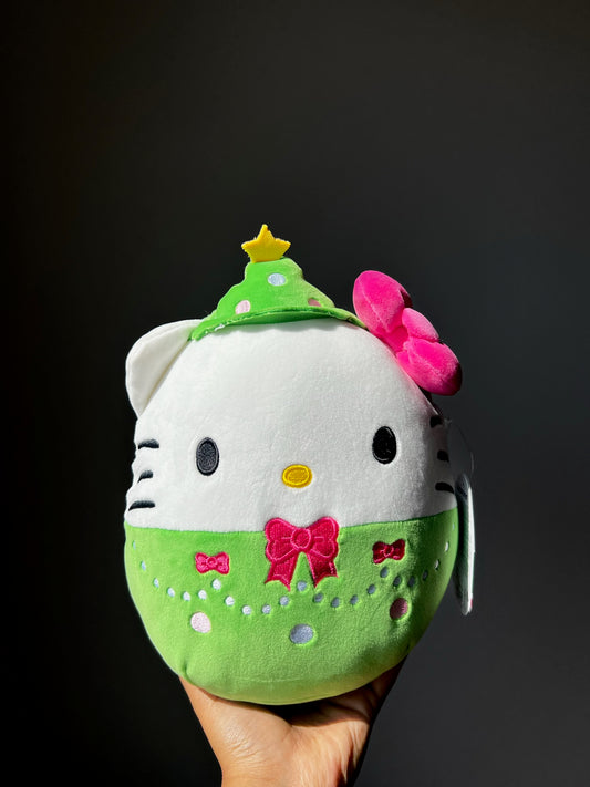 Squishmallow Hello Kitty Arbolito De Navidad ***Preorden***