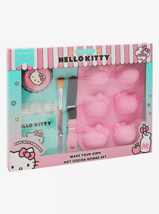 Set Para Hacer Bombas De Cacao Hello Kitty ***Preorden***