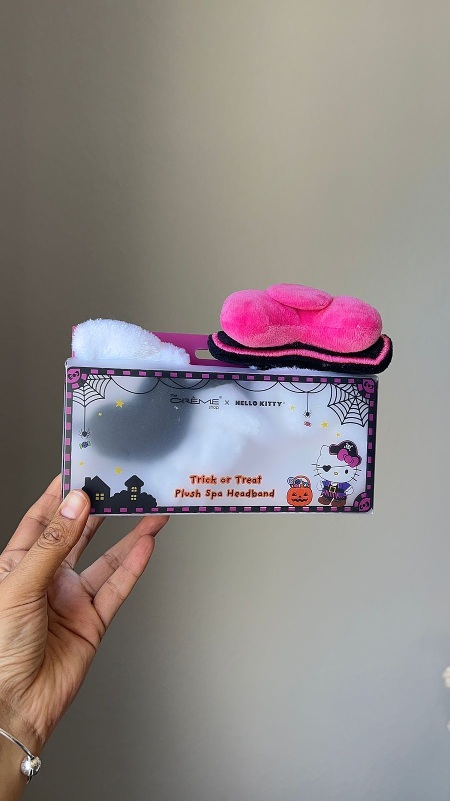 Banda Para Skin Care Hello Kitty Halloween ***Preorden***