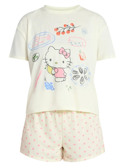 Set de Pijama de 2 Piezas Hello Kitty Picnic ***Preorden***