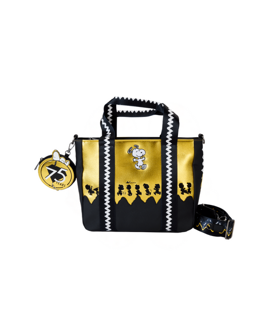 Snoopy 75th Anniversary Tote Bag Loungefly ***Preorden***