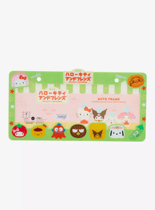 Porta Placa Sanrio Frutas ***Preorden***