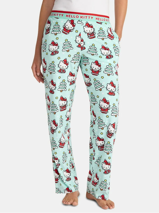 Sleep Pants Hello Kitty Arbolitos De Navidad ***Preorden***