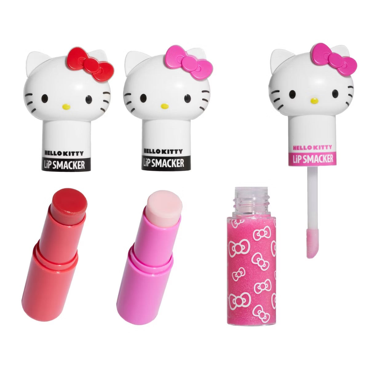 Set de 3 Lip Gloss Hello Kitty Lip Smacker ***Preorden***