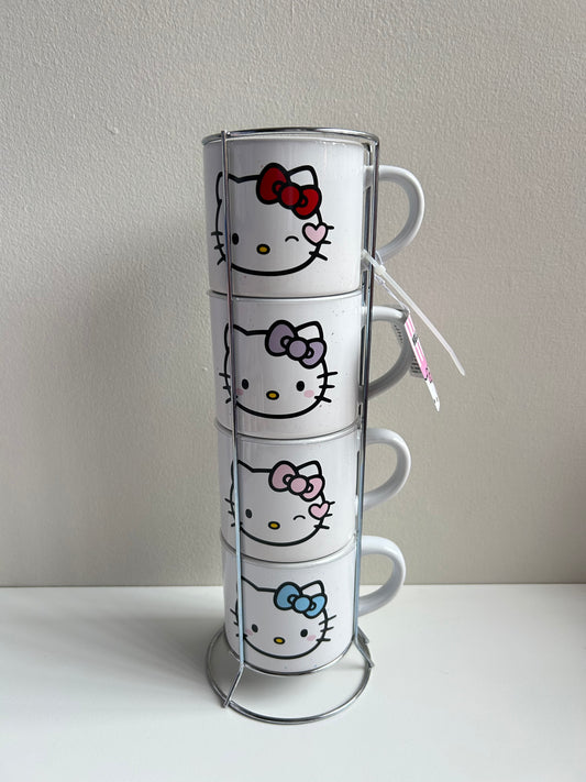 Set de 4 tazas normales