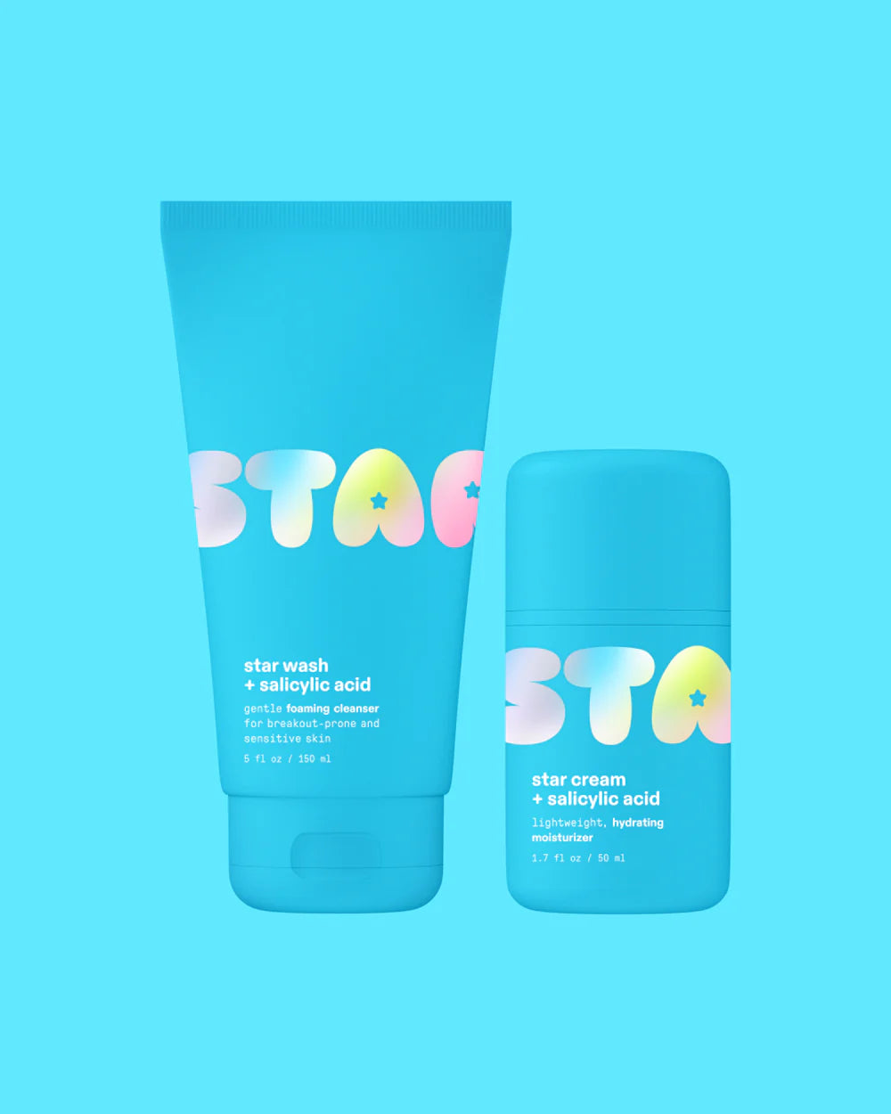 Duo Star Wash + Star Cream Con Ácido Salicilico ***Preorden***