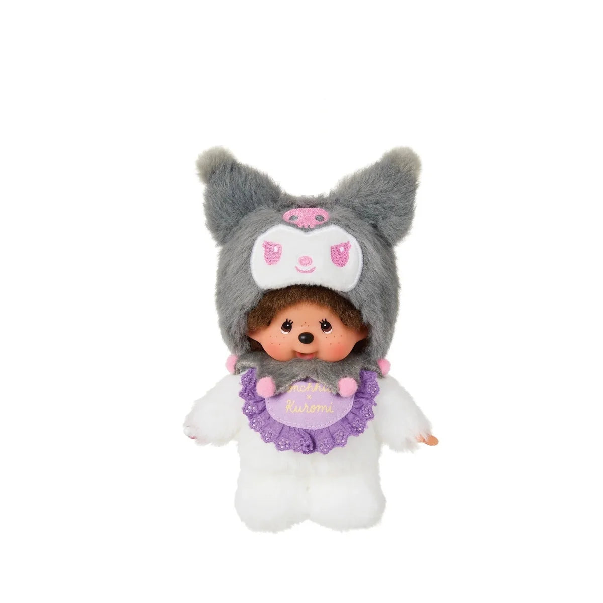 Monchhichi X Kuromi Mascot Keychain ***Preorden***