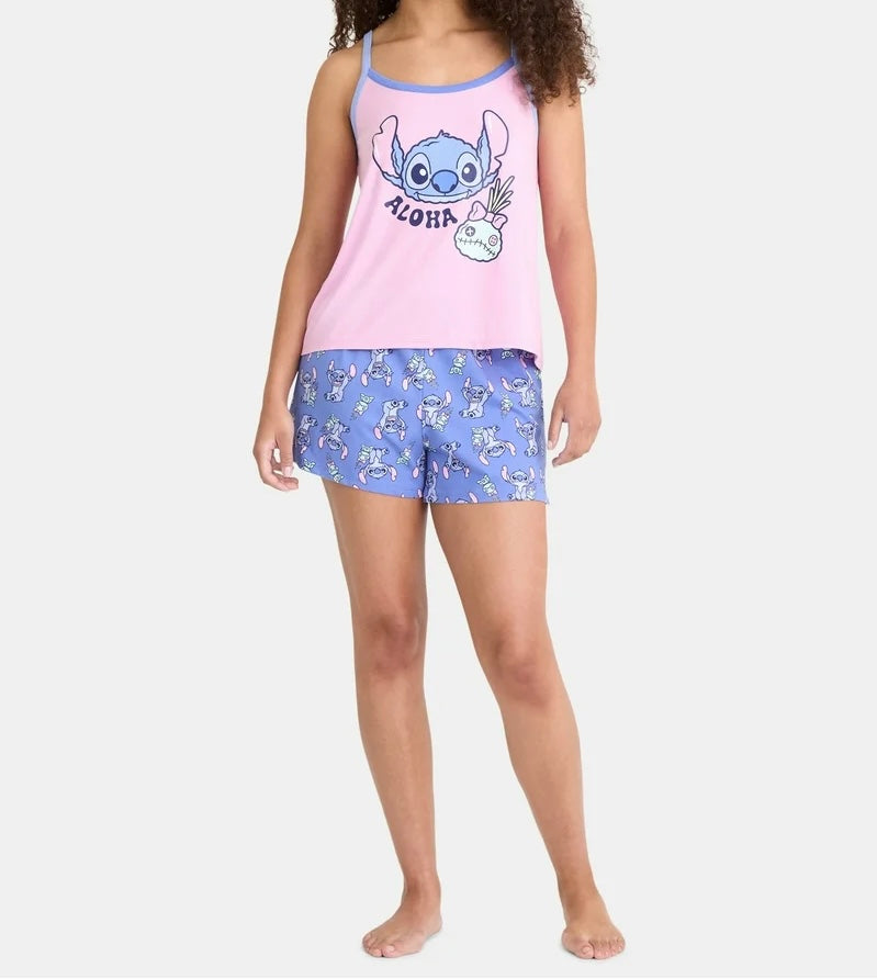 Set De Top y Short Stitch Aloha  ***Preorden***