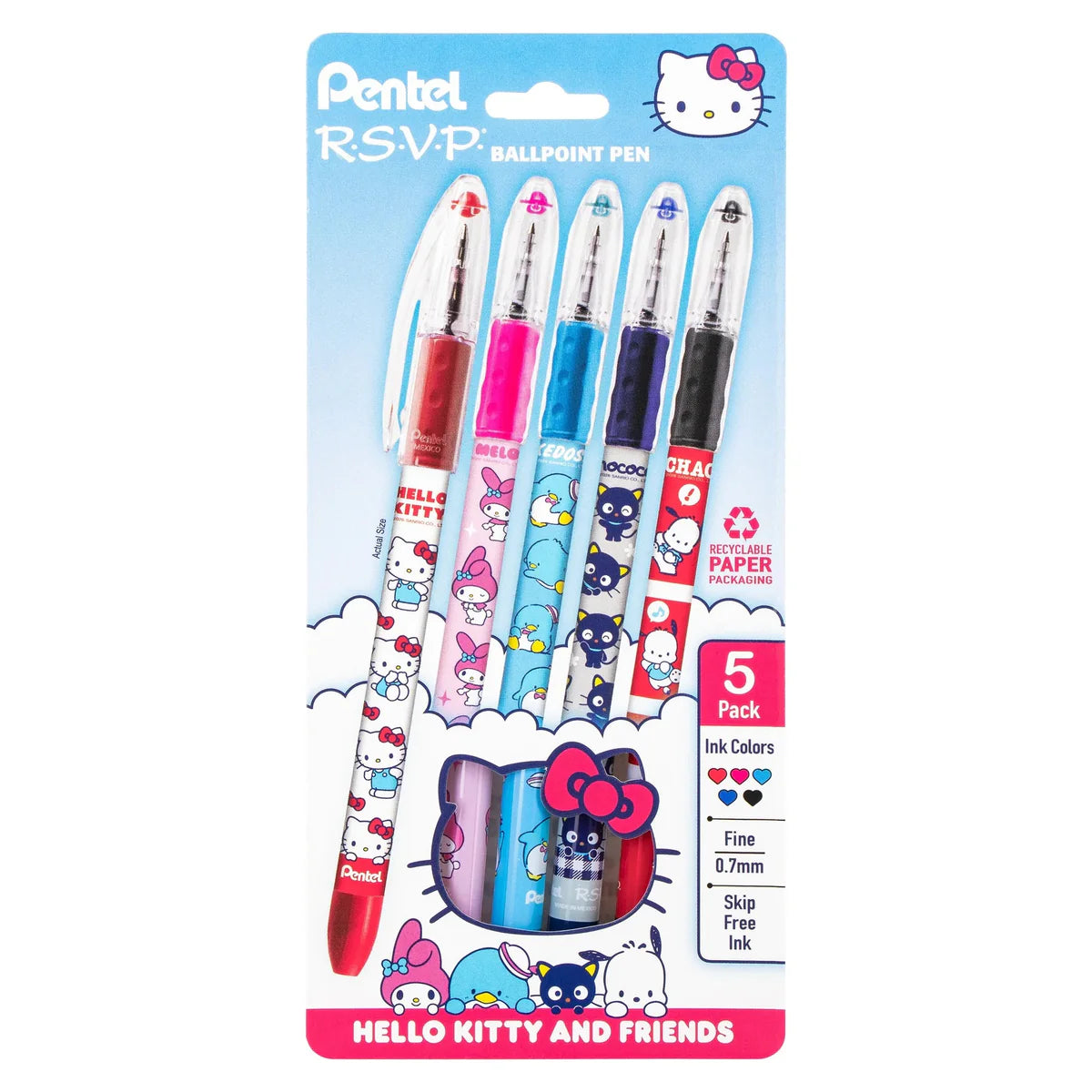 Plumas de Gel Sanrio X Pentel Mix 2 ***Preorden***
