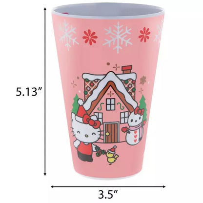 Vaso De Plástico Hello Kitty Santa ***Preorden***
