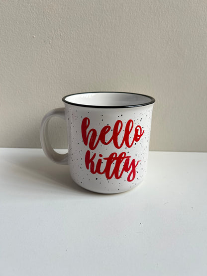 Taza Hello Kitty Moño Rojo