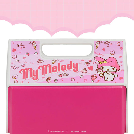 My Melody x Igloo 50th Anniversary Little Playmate 7 Qt Cooler ***Preorden***