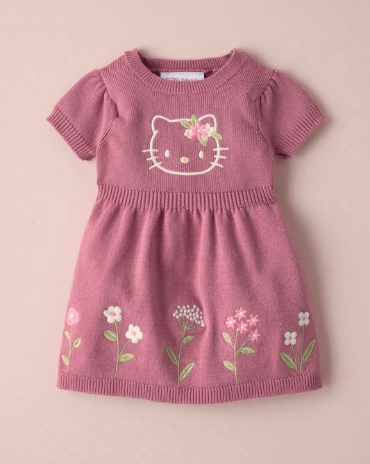 Vestido Tejido Para Bebé Hello Kitty Gymboree ***Preorden***